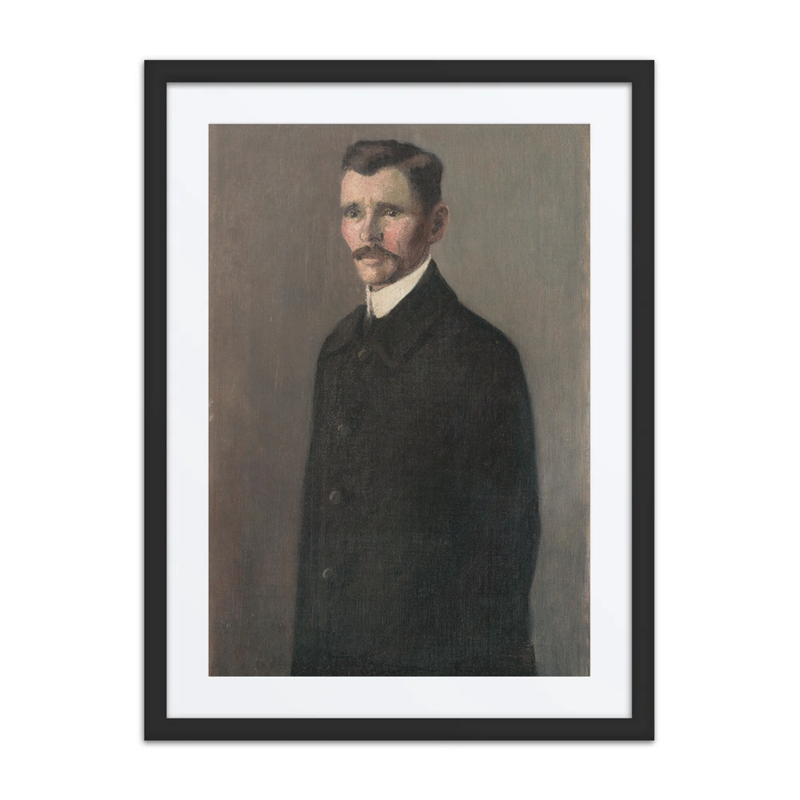 Portrait of a Man in Black