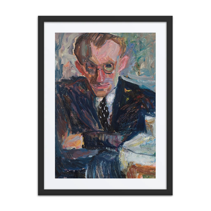 Portrait of a Man in Glasses