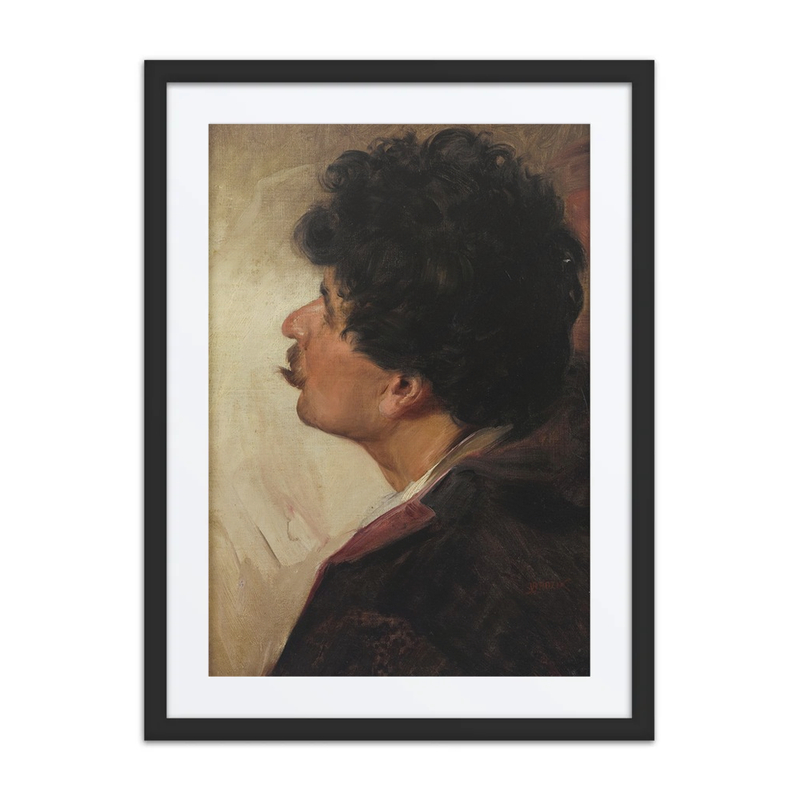 Portrait of a Man in Profile