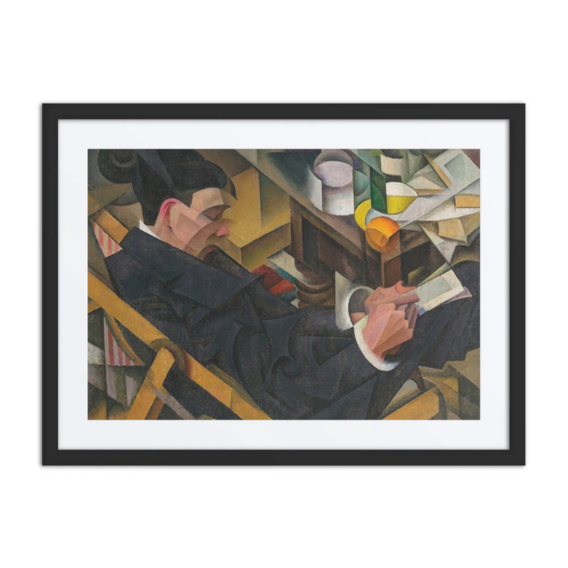 Portrait of a Man Reading