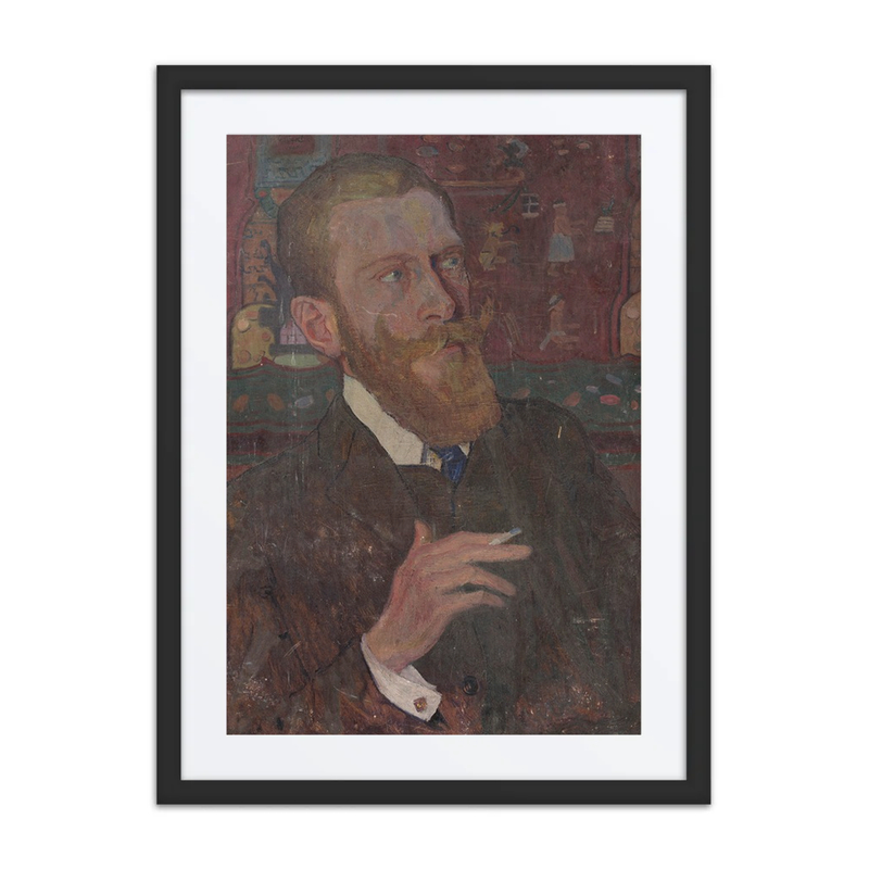 Portrait of a Man with a Cigarette