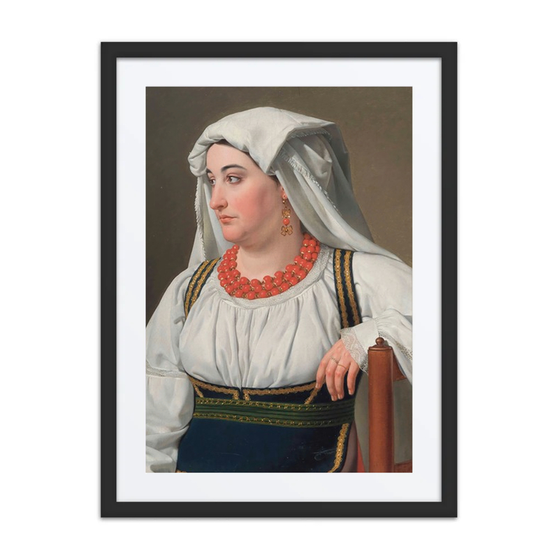 Portrait of a Roman Country Girl (Una Ciociara)