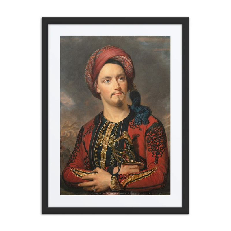 Portrait of a Soldier in Ottoman Costume