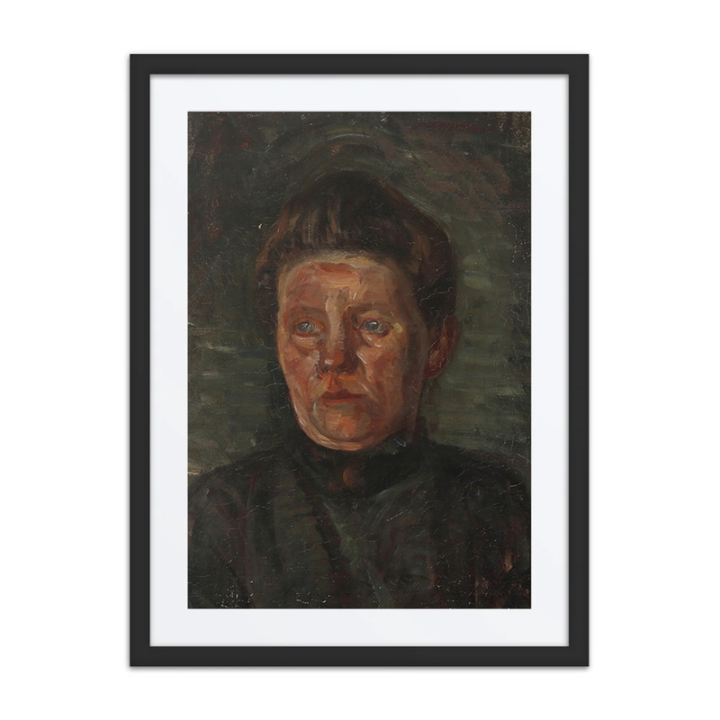 Portrait of a Woman in Black