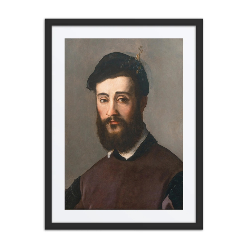 Portrait of a Young Bearded Man