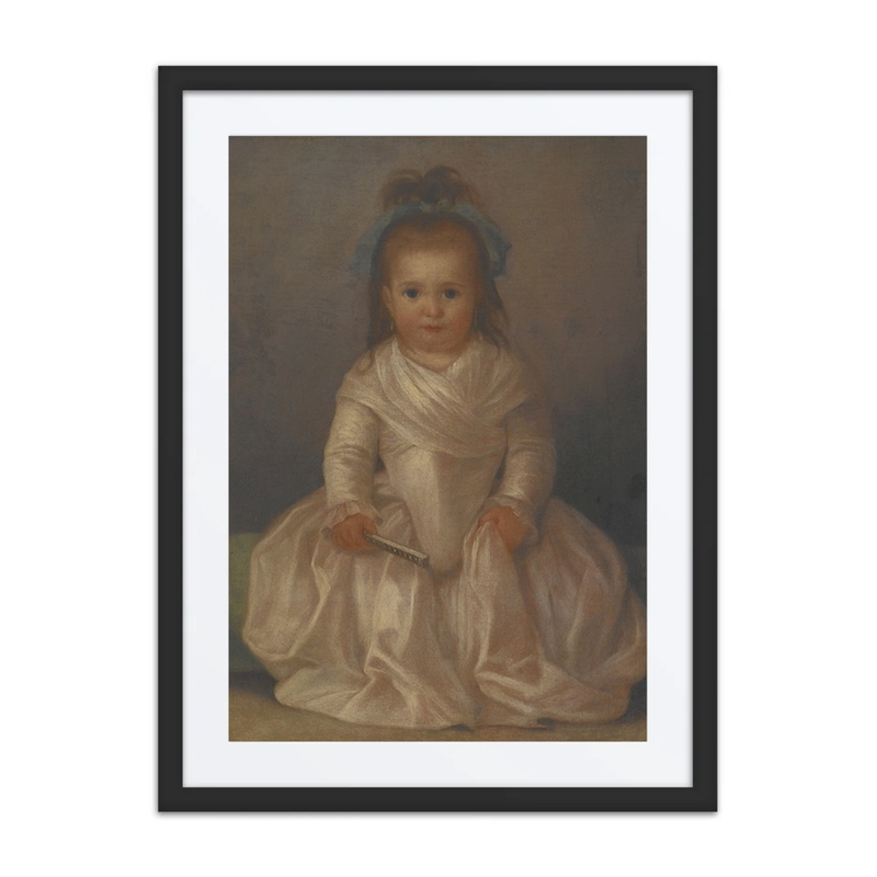 Portrait of a Young Girl with a Fan