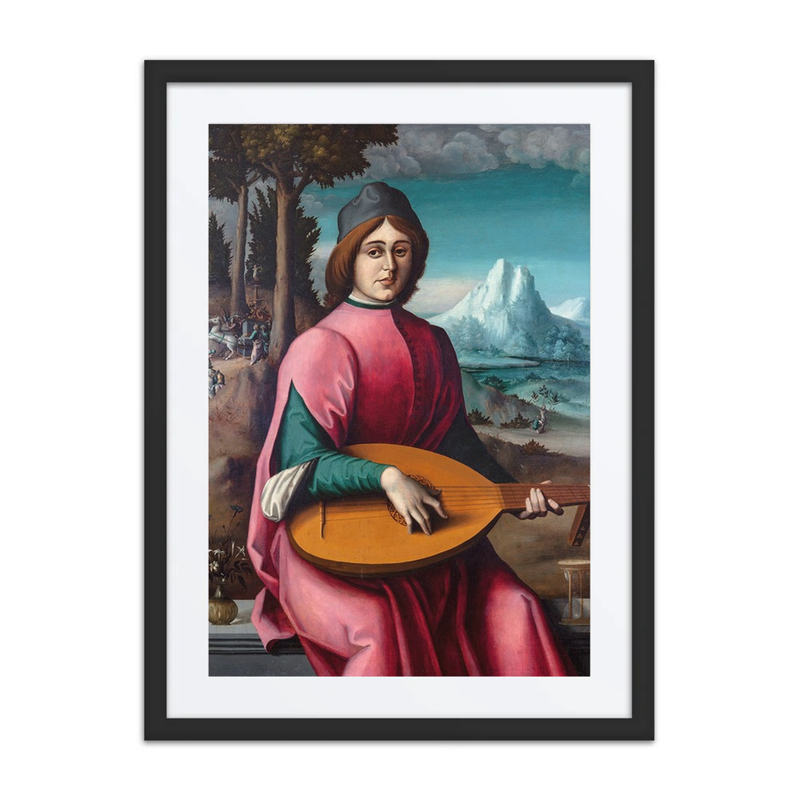 Portrait of a Young Lute Player