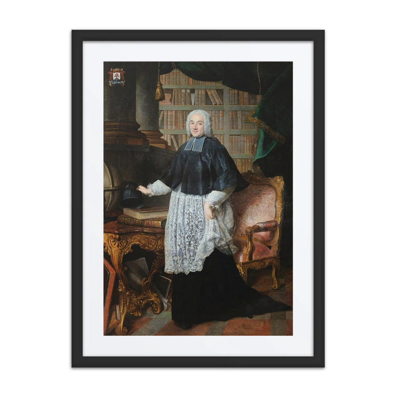 Portrait of Abbot Dieudonné Chaumont de la Galaisière