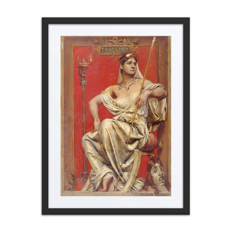 Portrait of Adeline Dudlay as Tragedy