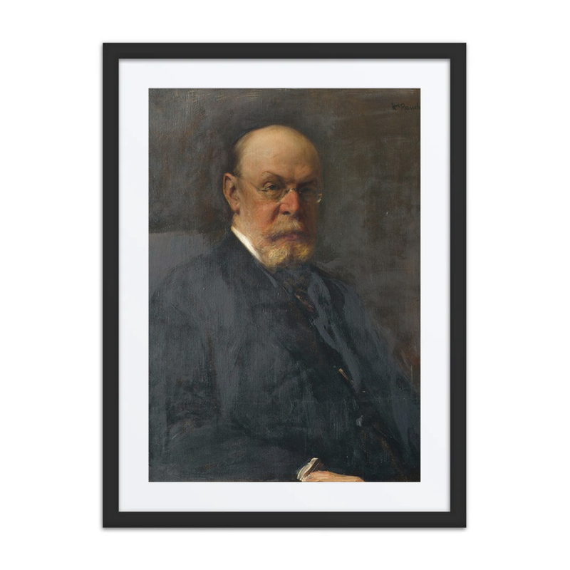 Portrait of Alfred Ritter Von Bernd