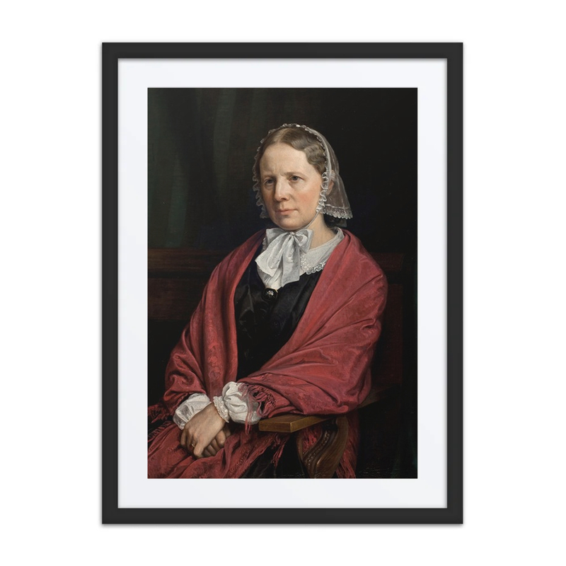 Portrait of Amalie Elisabeth Freund