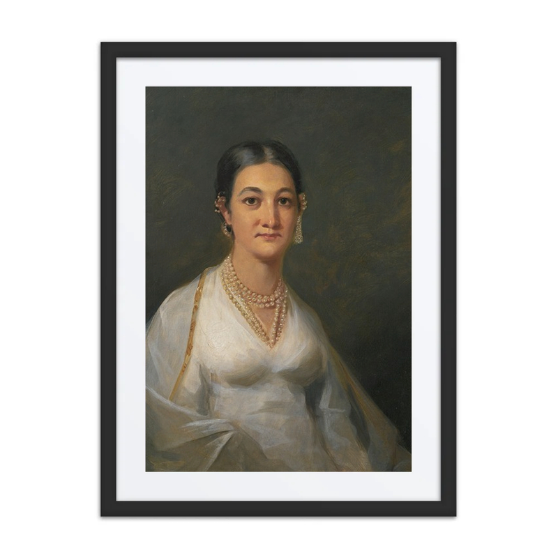 Portrait of an Indian Lady