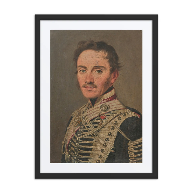 Portrait of an Officer of the Hussars