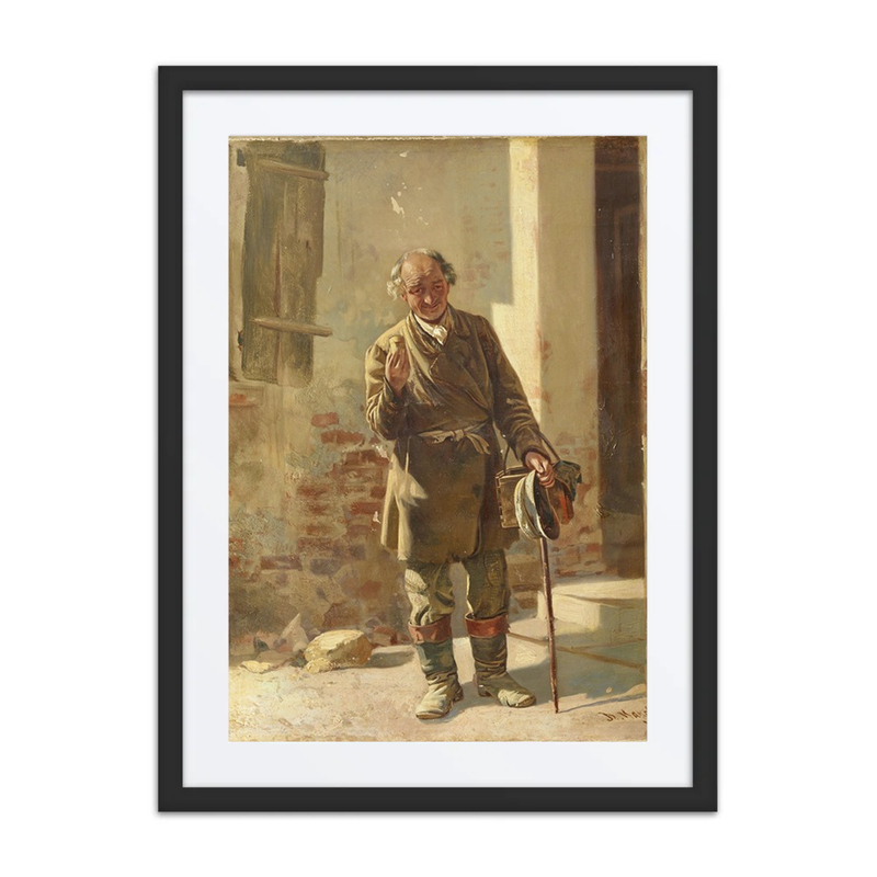 Portrait of an Old Beggar