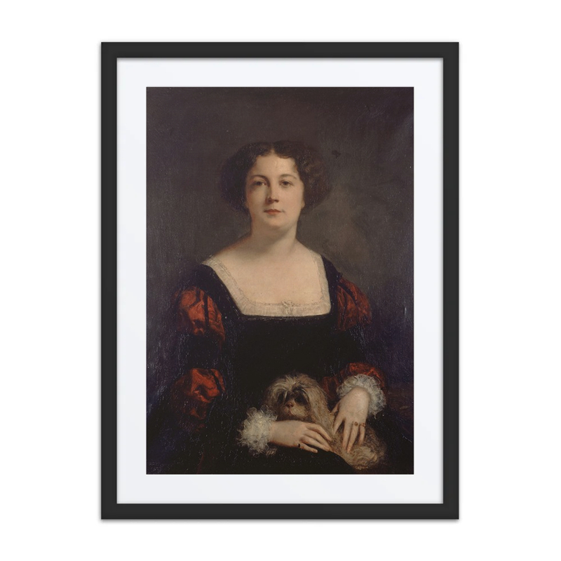 Portrait of Apollonie Sabatier (‘La Présidente’)