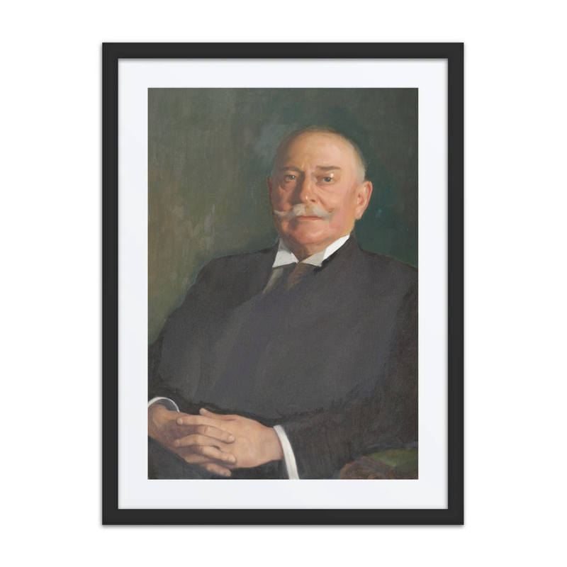 Portrait of Bank Director Salin