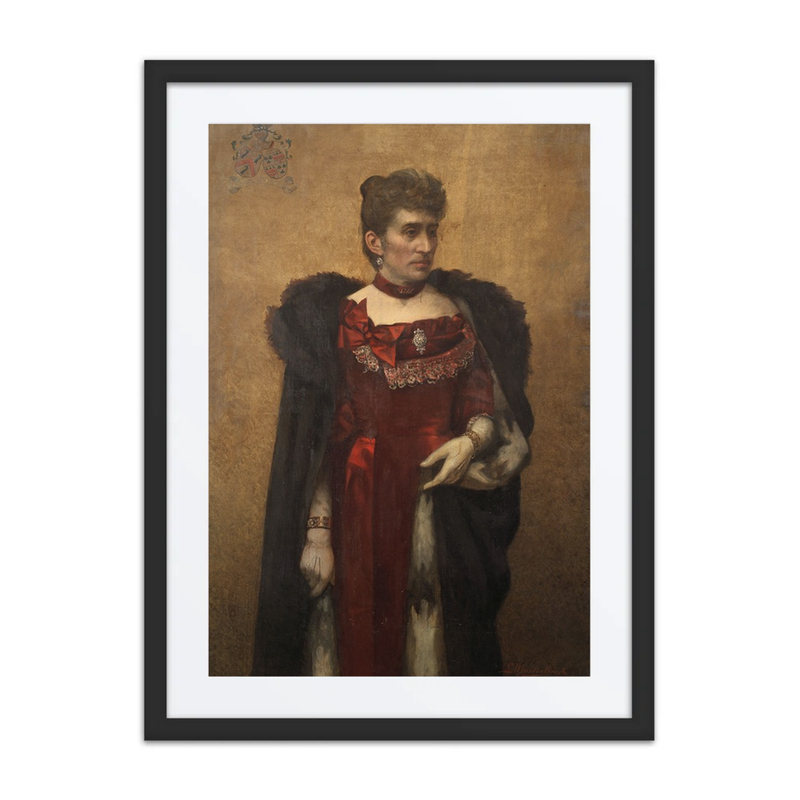 Portrait of Baroness Marie-Ludwine de Pauw-Schellekens