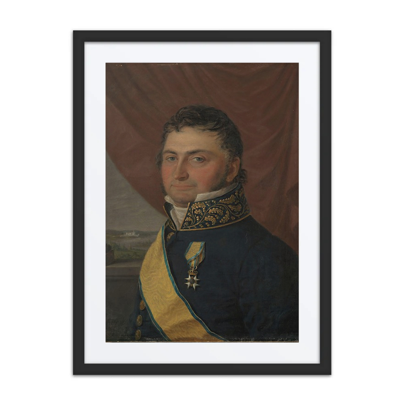 Portrait of Cabinet Minister Nicolay Johan Lohmann Krog