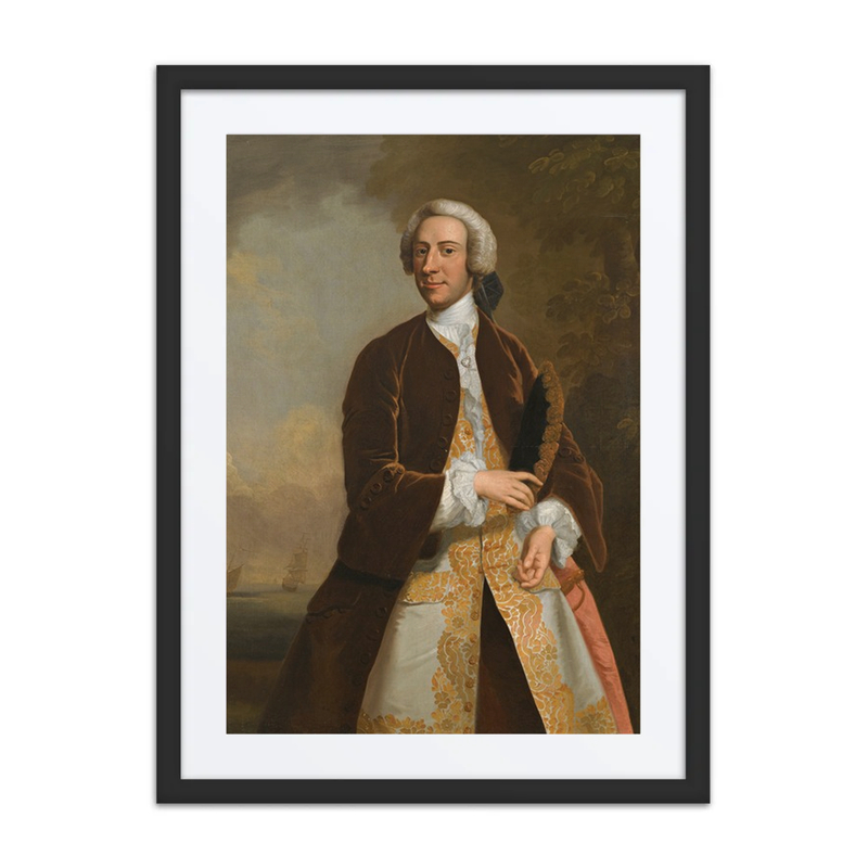 Portrait of Captain Saumarez