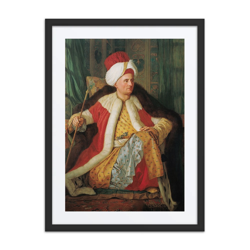 Portrait of Charles Gravier Count of Vergennes and French Ambassador, in Turkish Attire