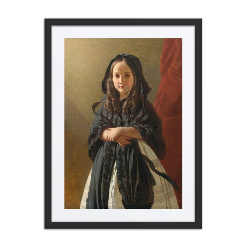 Portrait of Charlotte of Belgium