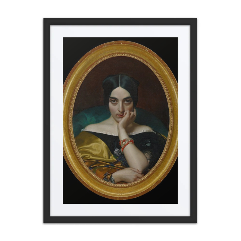 Portrait of Clémentine (Mrs. Alphonse) Karr