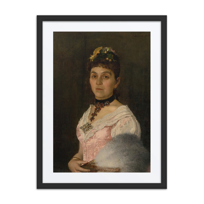 Portrait of Countess Mária Nyára Radvánska