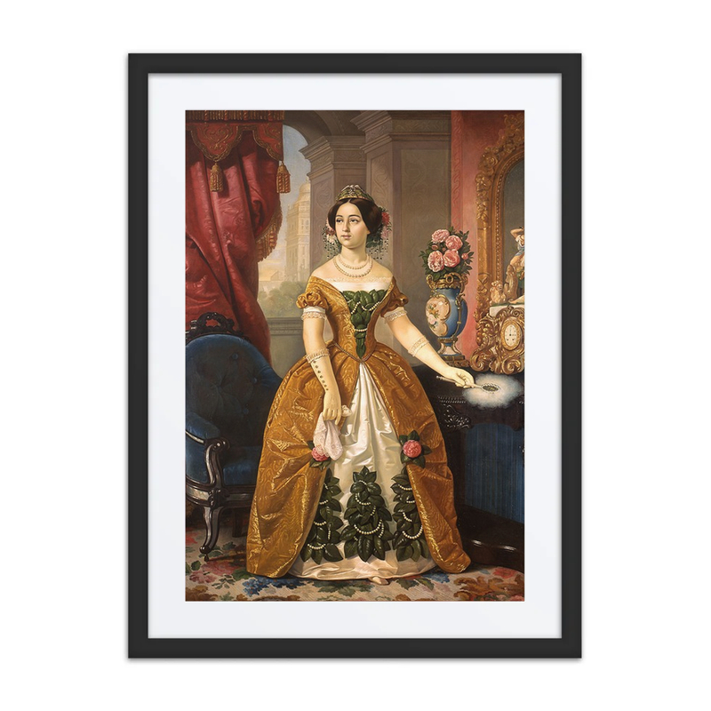 Portrait of Doña Dolores Tosta de Santa Anna