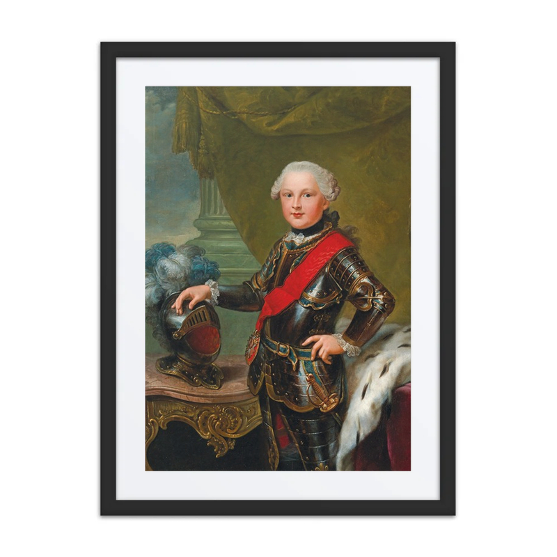 Portrait of Duke Carl II August of Pfalz-Zweibrücken as Hereditary Prince of Bavaria