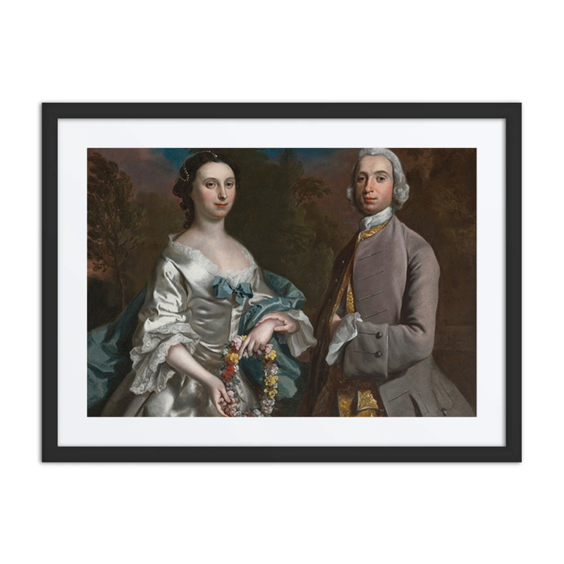 Portrait of Edward Pryce and Frances Pryce