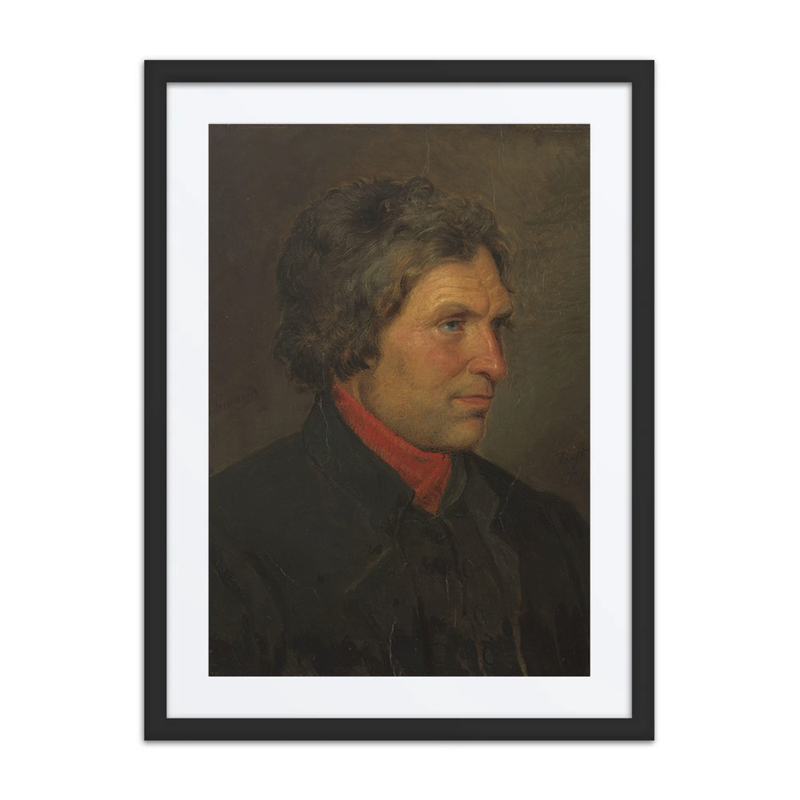 Portrait of Farmer Torstein Ringheim from Voss