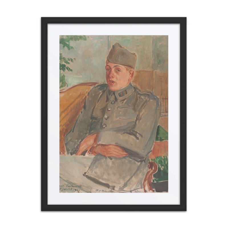 Portrait of Francis Poulenc