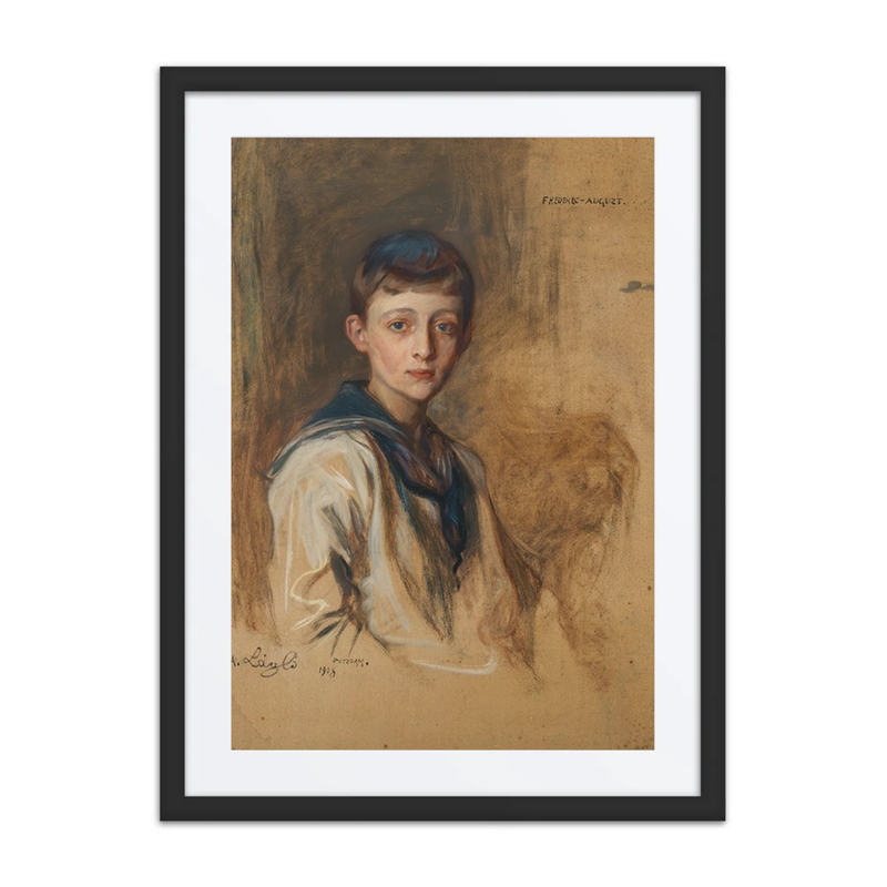 Portrait of Frederik-August Graf Zu Rantzau as a Child