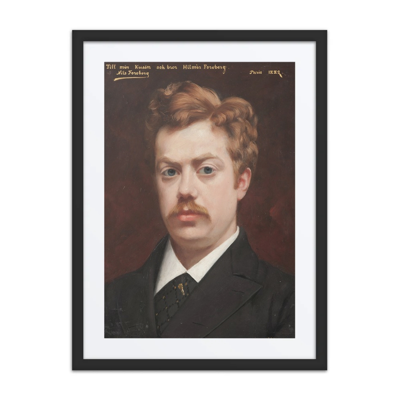 Portrait of Hilmer Forsberg, Bank Director