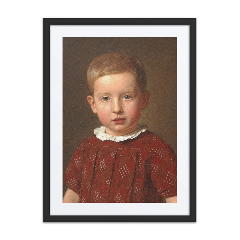 Portrait of J. Krohn as a Child