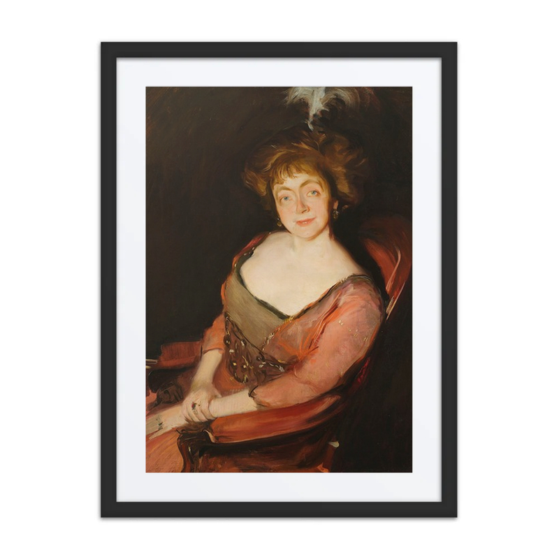 Portrait of Janina Dziekońska Née Korsak