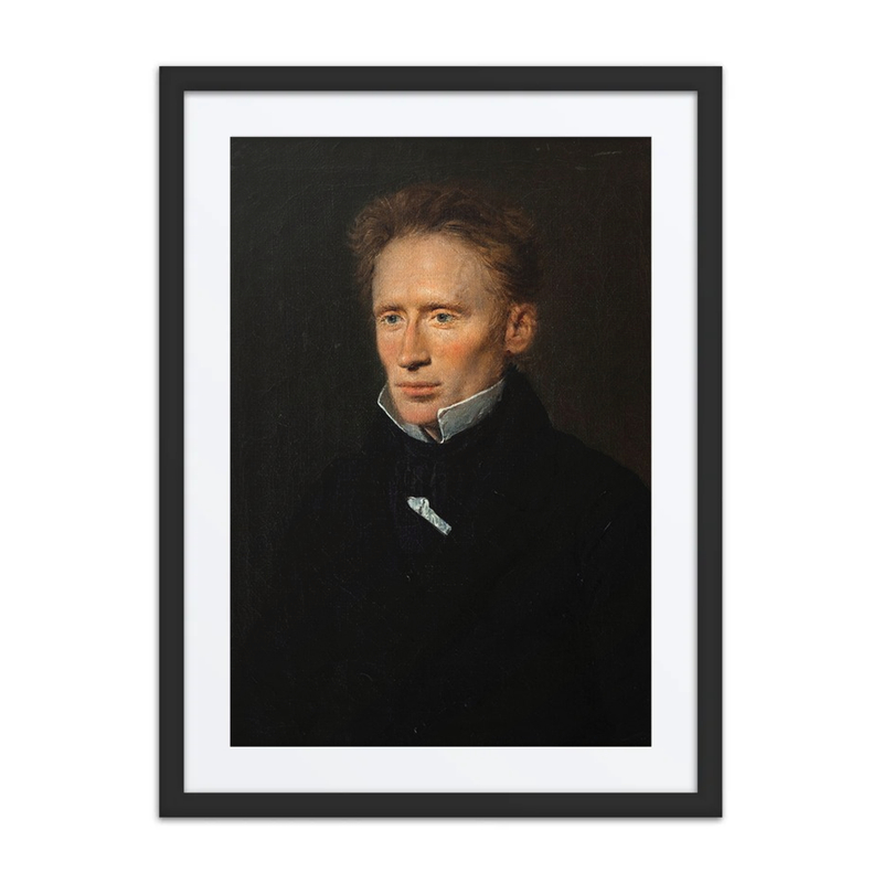 Portrait of Johannes Dam Hage, Editor of ‘Fædrelandet’