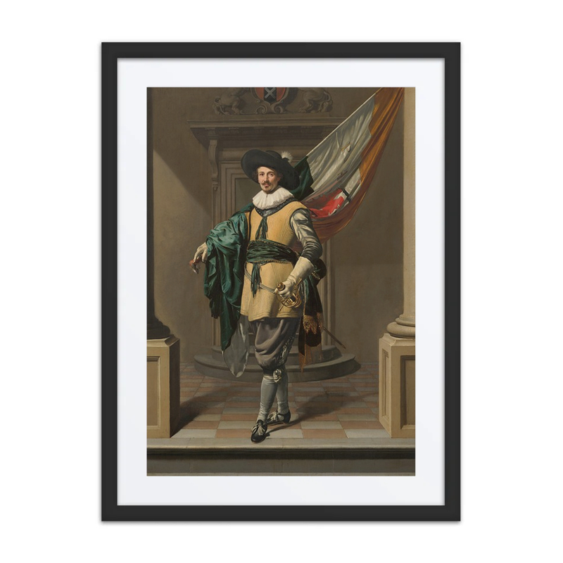 Portrait of Loef Vredericx as an Ensign