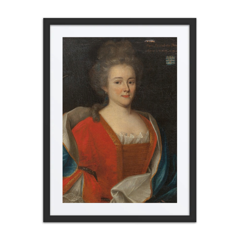Portrait of Marie-Elisabeth de Fribois, Wife of Chevalier François Leverrier