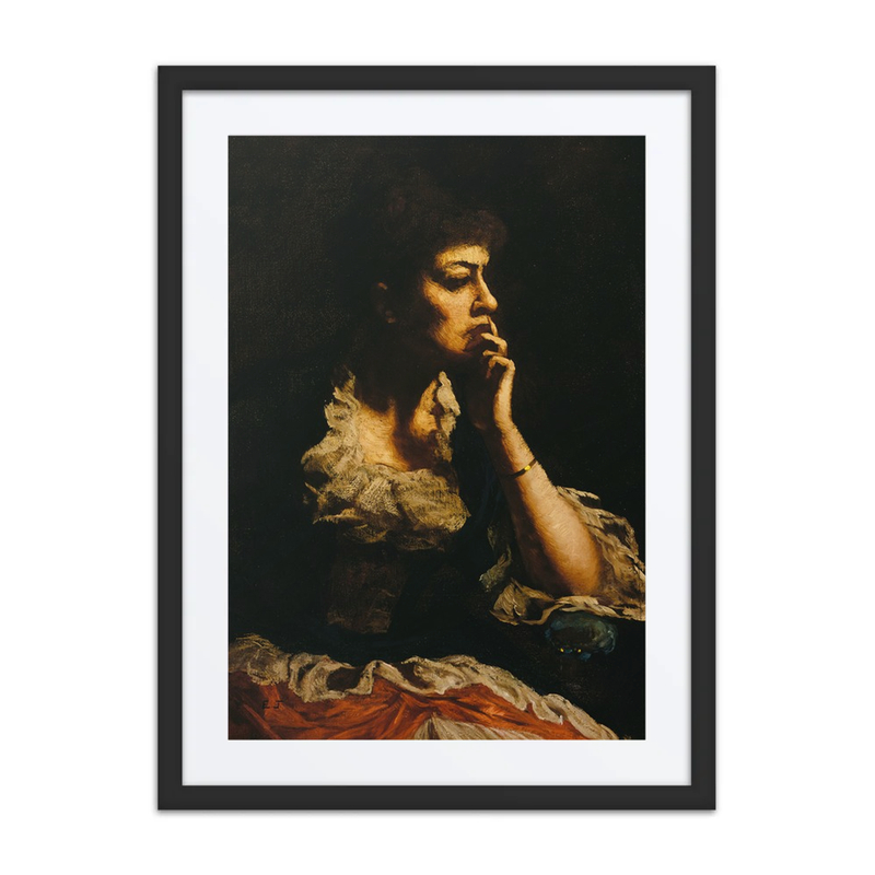 Portrait of Mrs. Eastman Johnson