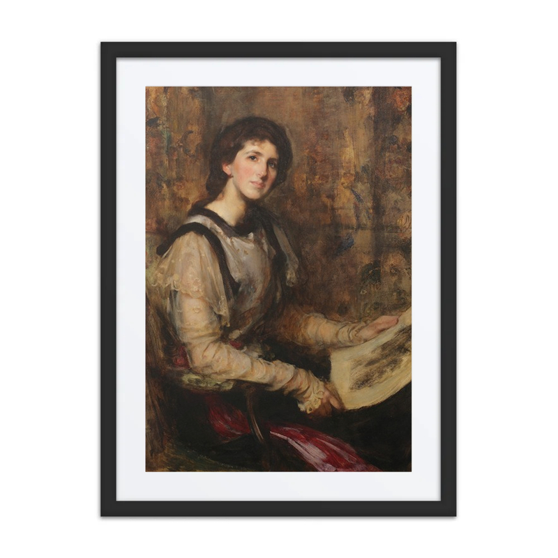 Portrait of Mrs. Senior (Née Hammersley)