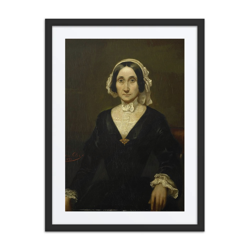 Portrait of Mrs. W.J.S. Van Alphen, Baroness Van Reede Van Oudtshoorn