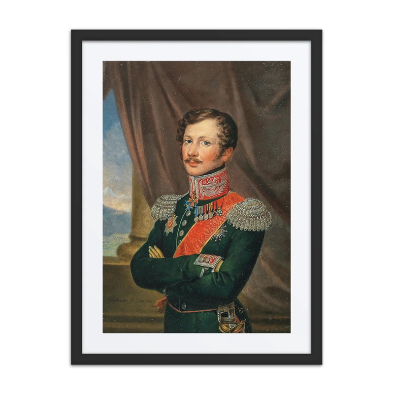 Portrait of Pavel Yakovlevich Von Rennenkampff