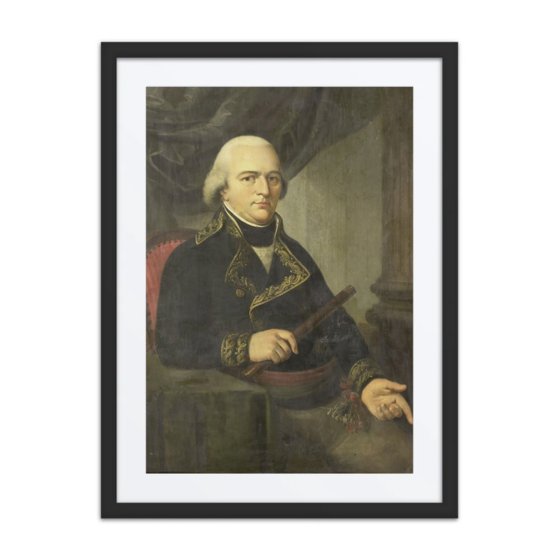 Portrait of Pieter Gerardus Van Overstraten, Governor-General of the Dutch East Indies