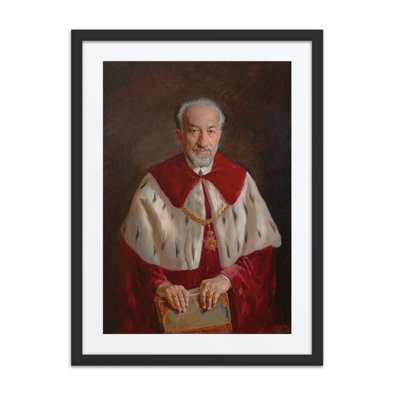 Portrait of Professor Adolf Beck