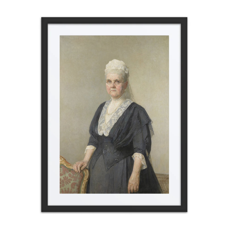 Portrait of Queen Emma of Waldeck-Pyrmont