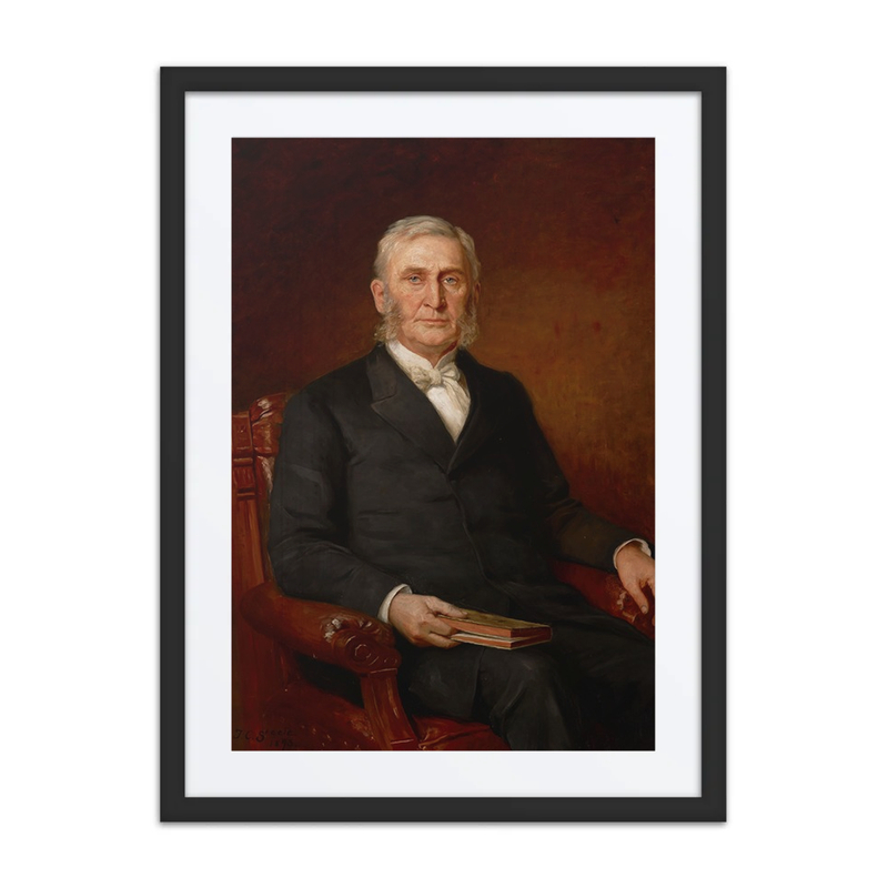 Portrait of Reverend Nathaniel a. Hyde