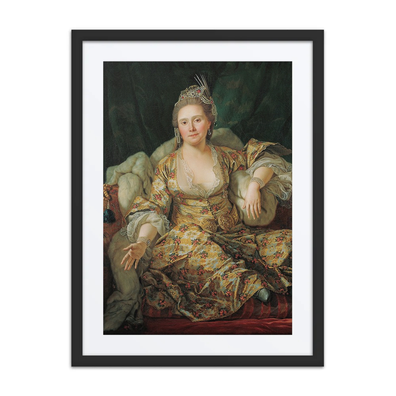 Portrait of the Countess of Vergennes in Turkish Attire