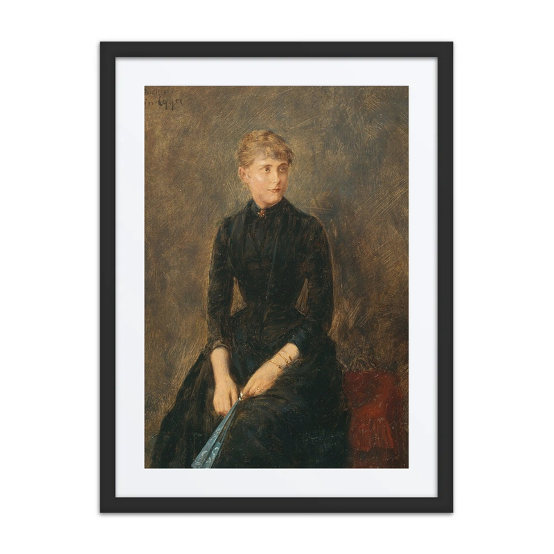 Portrait of the Singer Hedwig Helbig