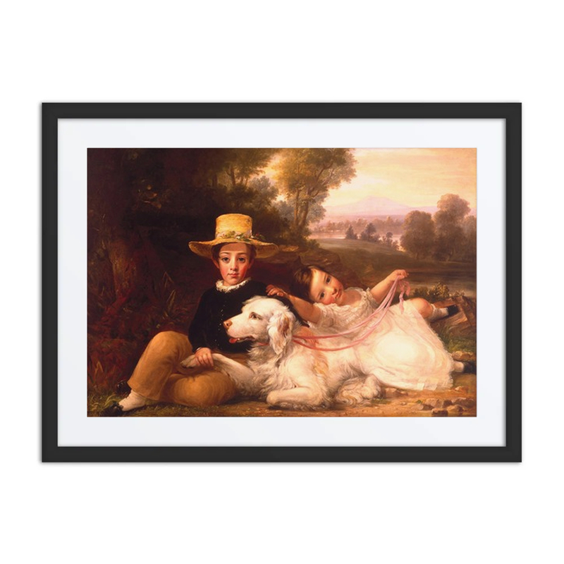 Portrait of Two Children
